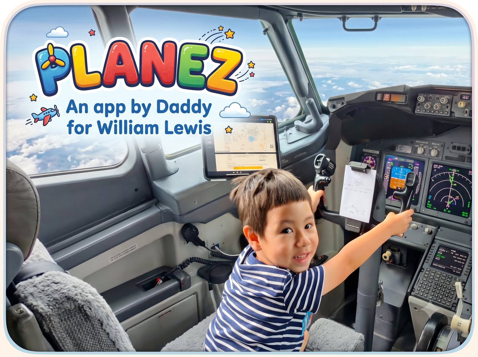 Planez — an app by Daddy for William Lewis